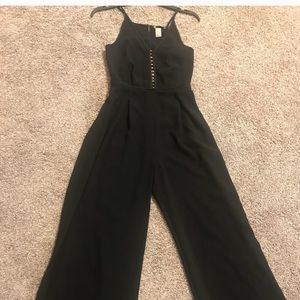 H&m black jumpsuit